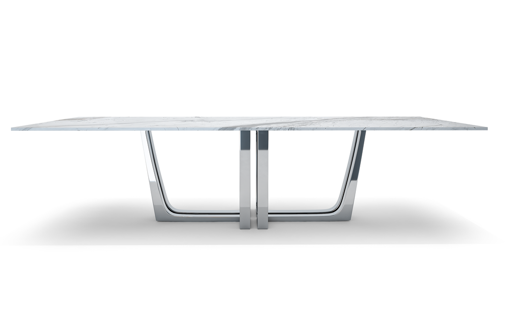 Stheno White Marble Dining Table - ARDITI COLLECTION®