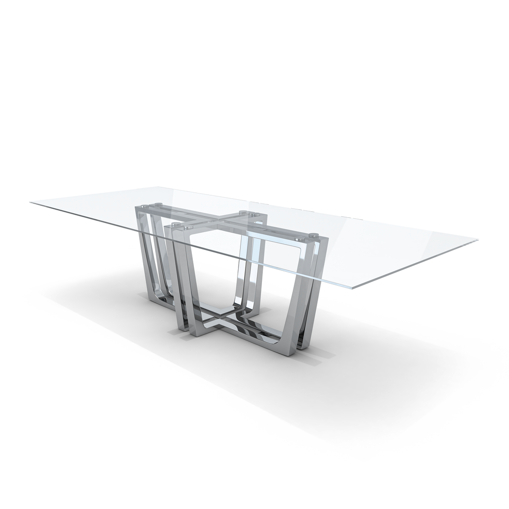 Stheno Glass Dining Table - ARDITI COLLECTION®