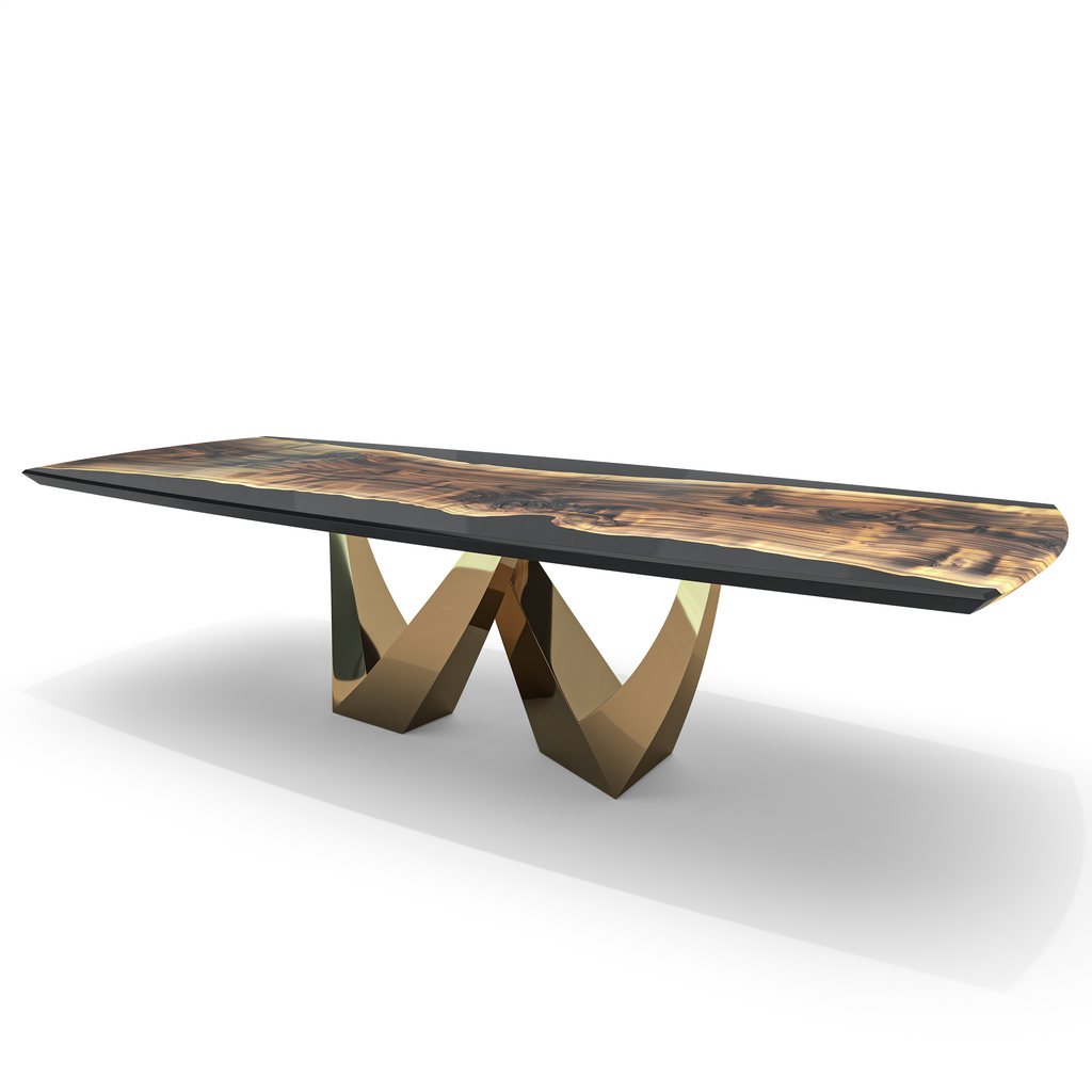 Ezio Walnut Wood Dining Table - ARDITI COLLECTION®