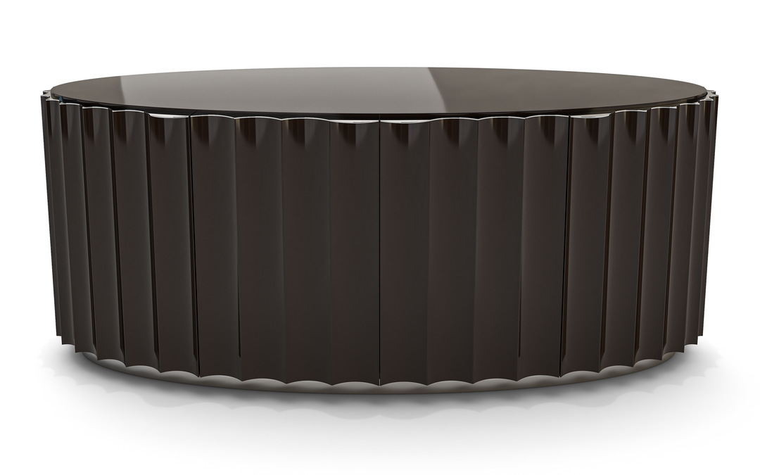Fluted Chocolate Console - ARDITI COLLECTION®