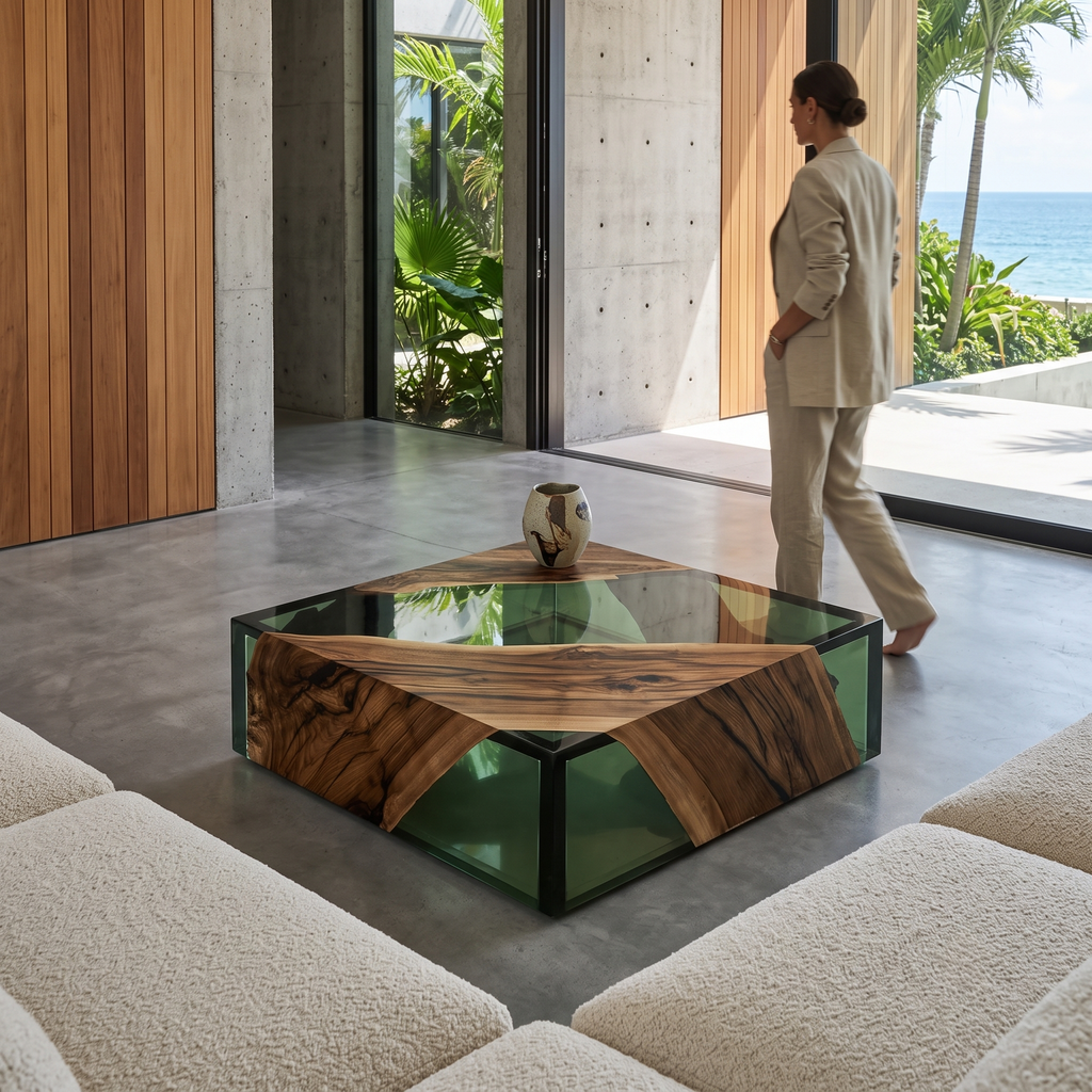 Balika Coffee Table Modern Gold Wire Marble Top – ARDITI COLLECTION