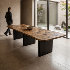 Hyperion Olive Wood Dining Table