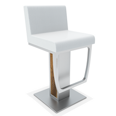 Verona Swivel Counter/Bar Stool With Pedestal Base