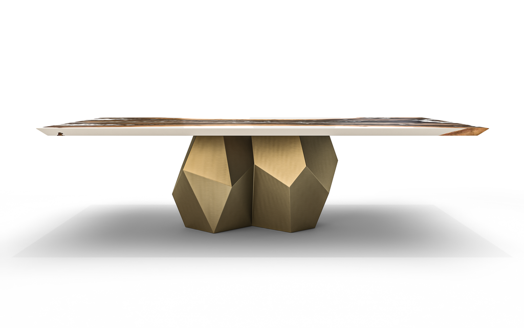 Medusa Walnut Wood Dining Table - ARDITI COLLECTION®