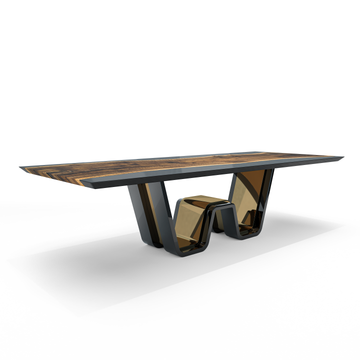 Eldoris Walnut Wood Dining Table - ARDITI COLLECTION®