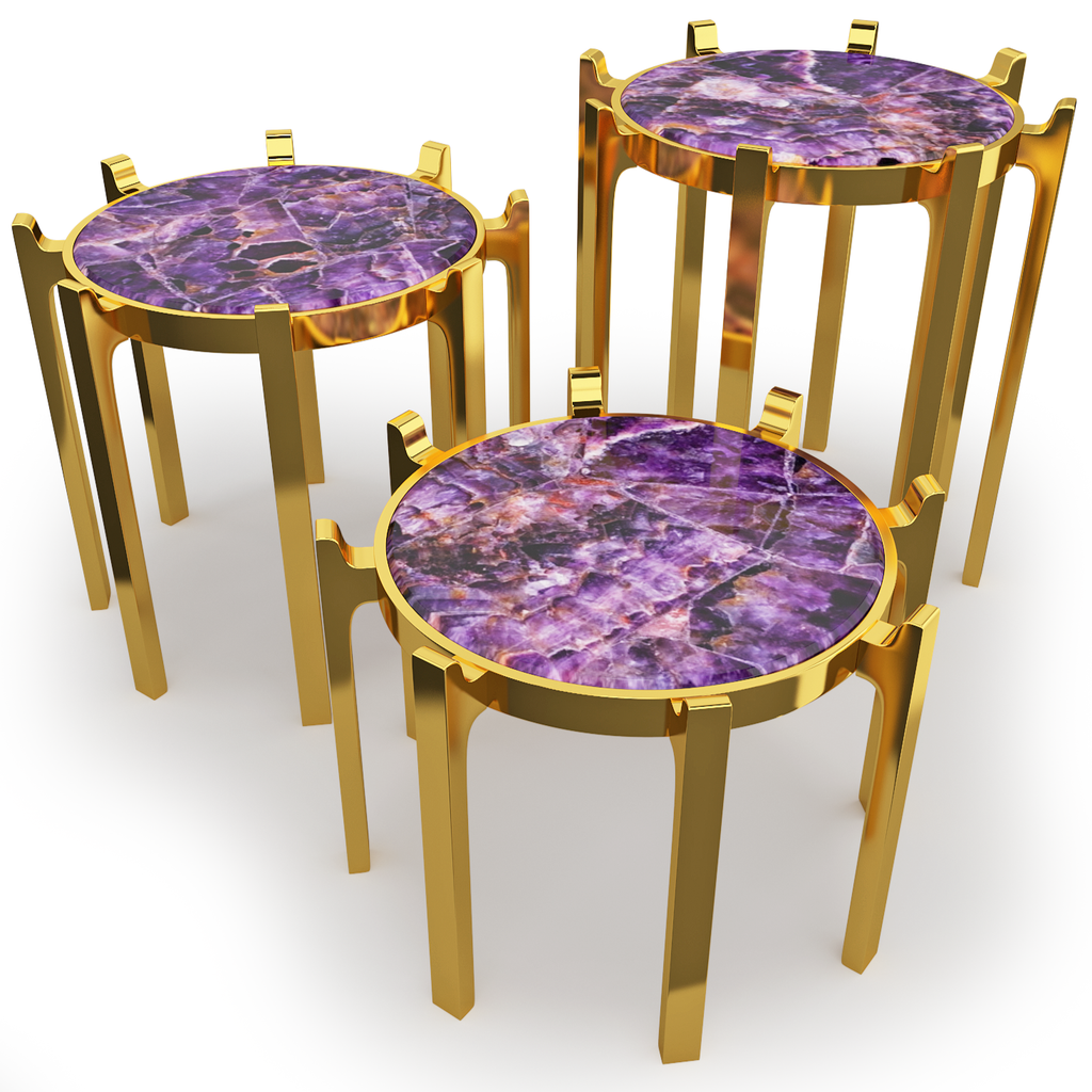 Crown Triple End Tables - ARDITI COLLECTION®