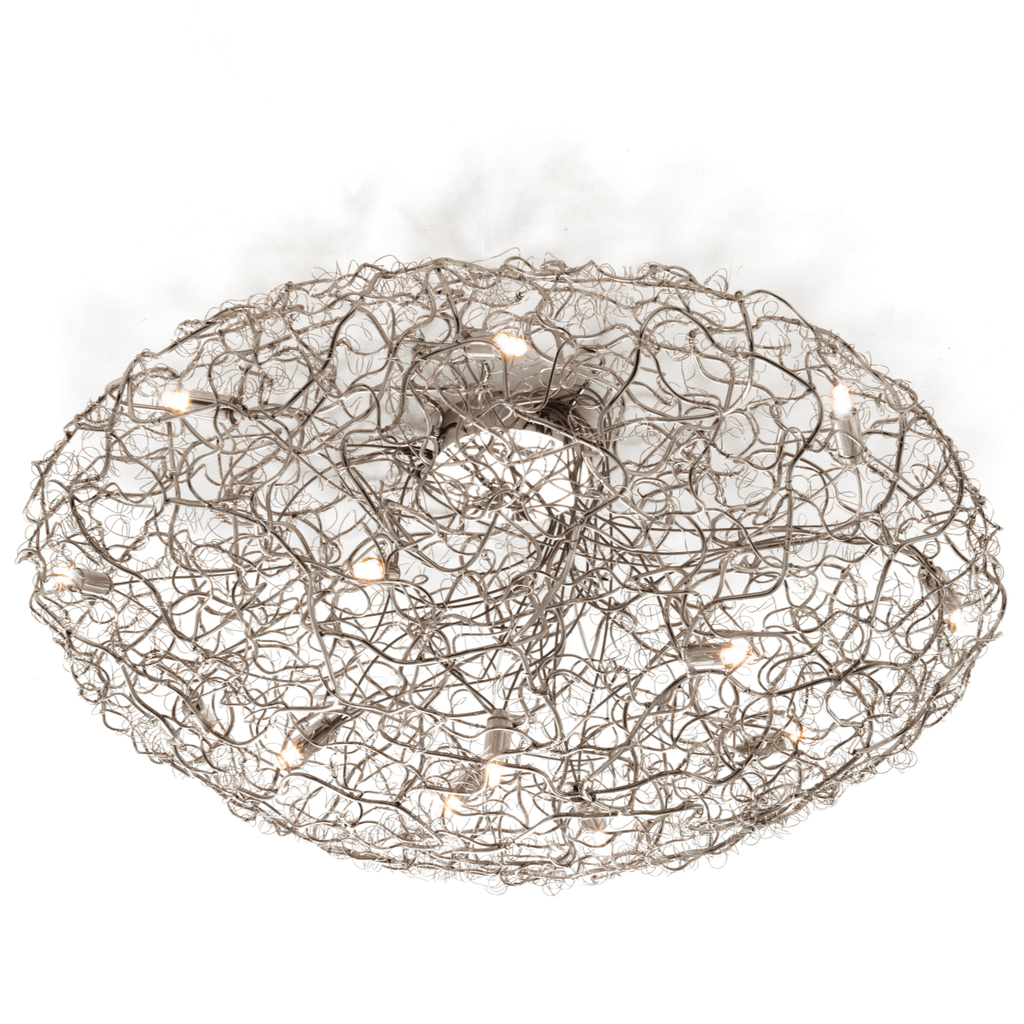 Crystal Waters Ceiling Lamp Round - ARDITI COLLECTION®