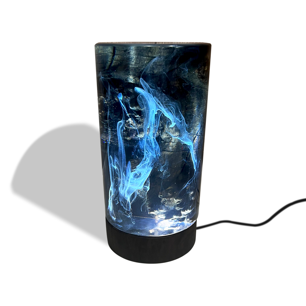 Dark Ocean Cylinder Table Lamp - ARDITI COLLECTION®
