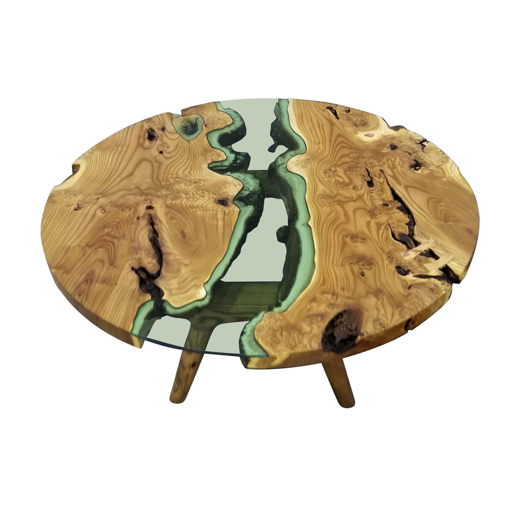 Elysion Glass River Coffee Table - ARDITI COLLECTION®