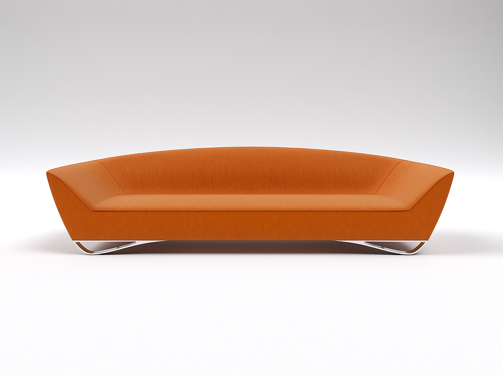 F1 Orange Modern Sofa - ARDITI COLLECTION®