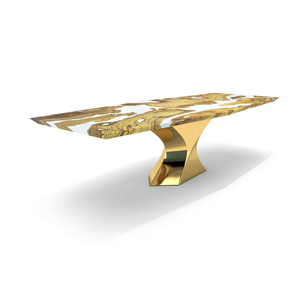 Calliope Olive Wood Dining Table - ARDITI COLLECTION®