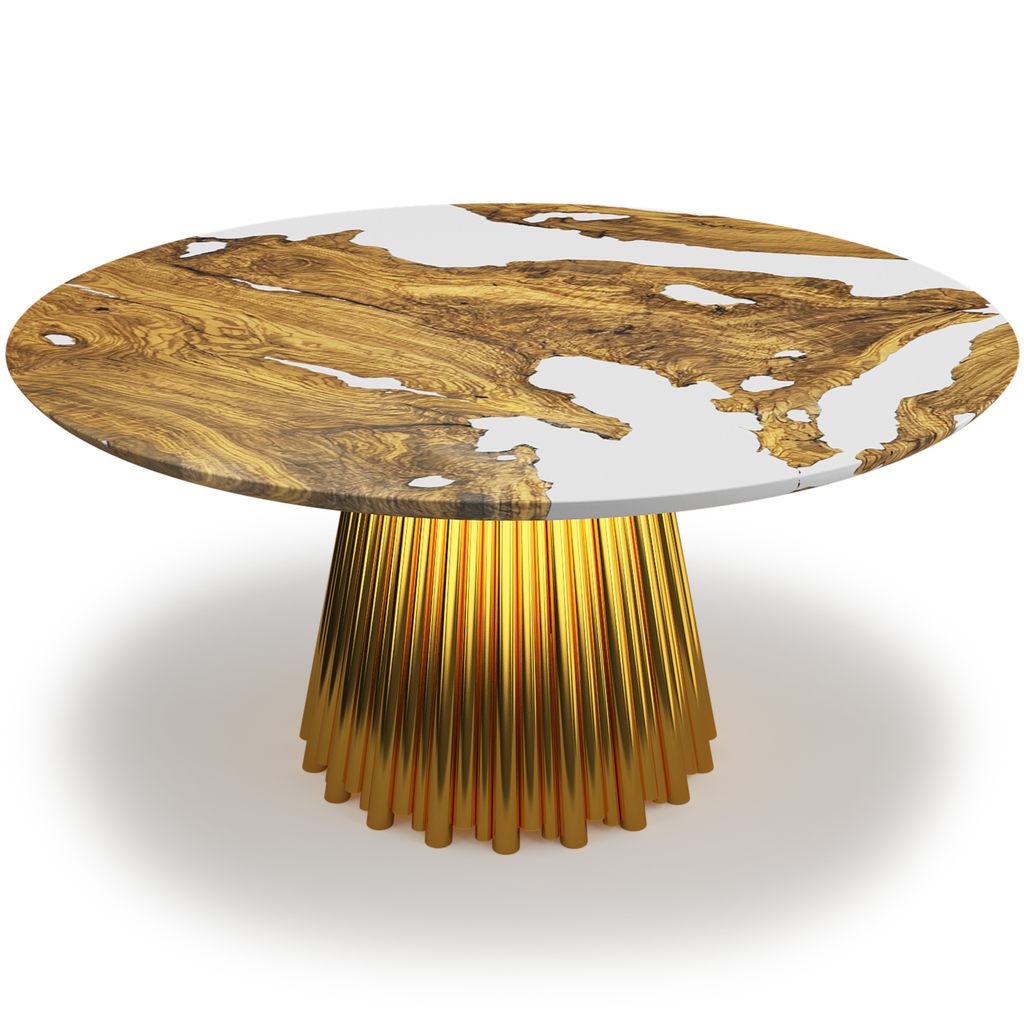 Grazia Olive Round Dining Table - ARDITI COLLECTION®