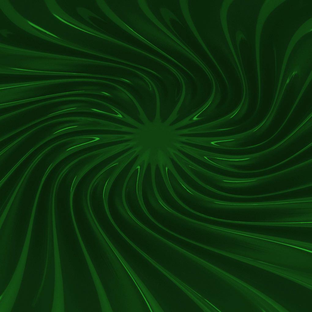 Vibrant dark green abstract design on Green Ballerina Bistro Table with lacquered wood finish