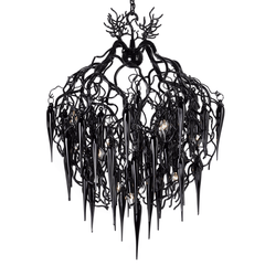 Hollywood Icicles Chandelier Conical
