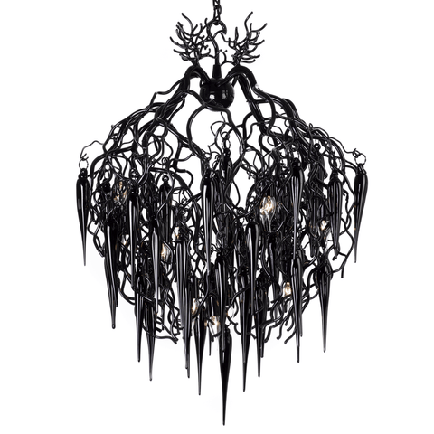 Hollywood Icicles Chandelier Conical