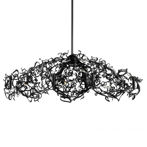 Icy Lady Chandelier Oval