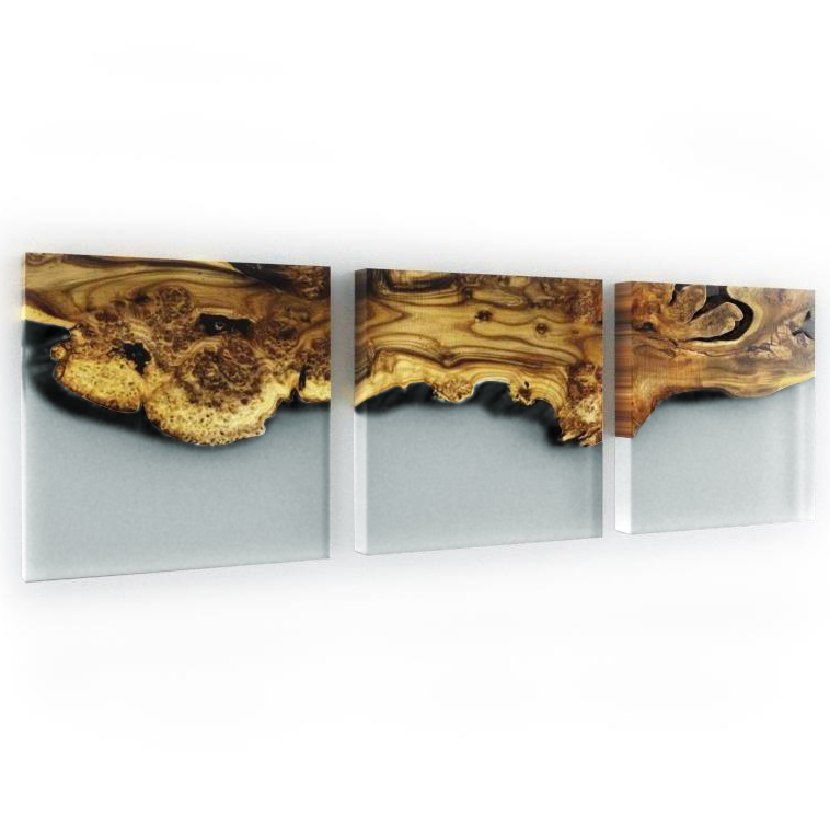 Luxury Silverberry Wood Wall Unit - ARDITI COLLECTION®