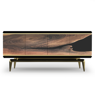 Magnes Walnut Wood Credenza - ARDITI COLLECTION®