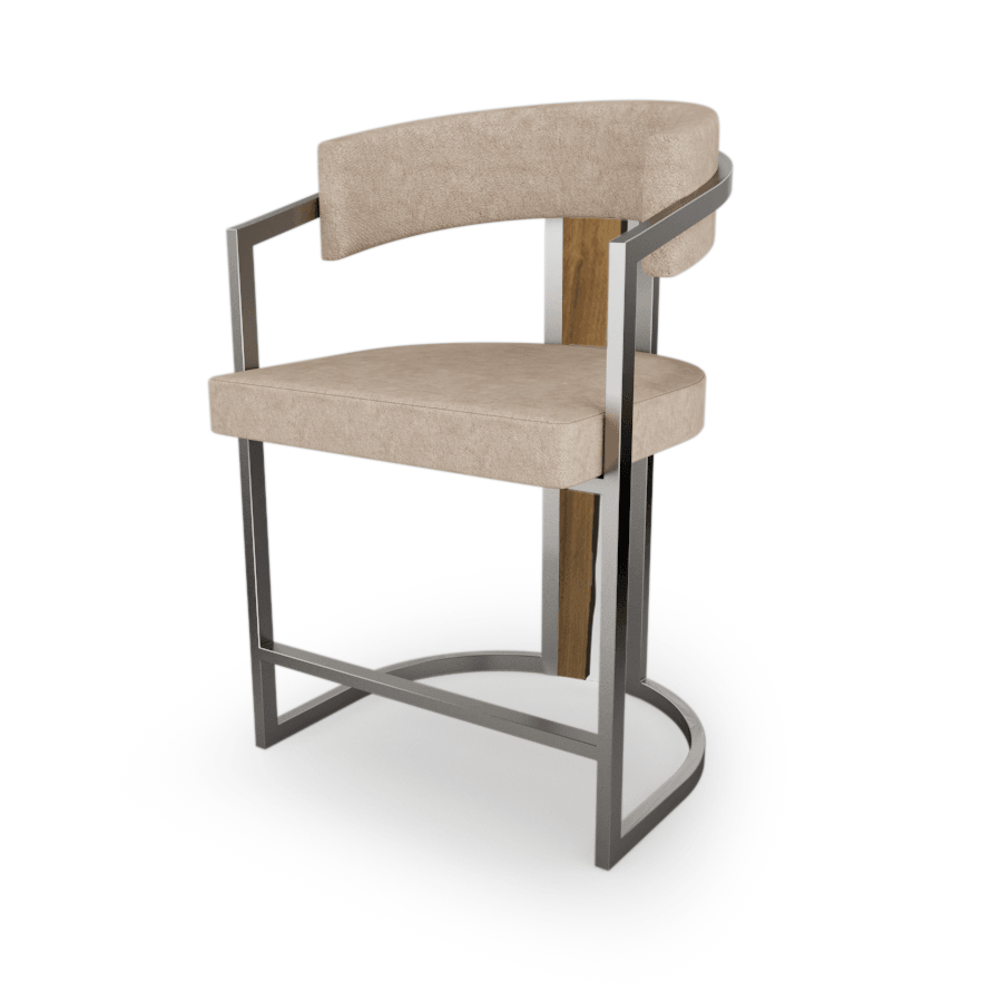 matera counter/bar chair, bar stool, kitchen stool, home bar stool, stainless steel chair, steel chair, wood chair, resin chair, leather chair, fabric chair, sleek, modern