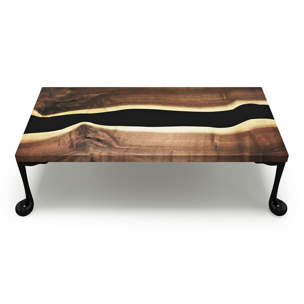 Melody Walnut Wood River Coffee Table - ARDITI COLLECTION®
