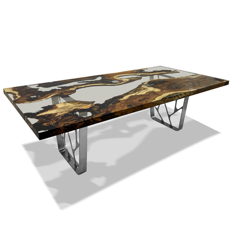 Ombrone Hackberry Wood River Dining Table