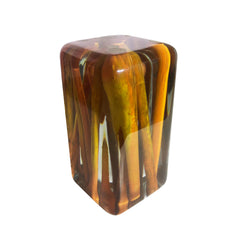 Orange Branches Cube