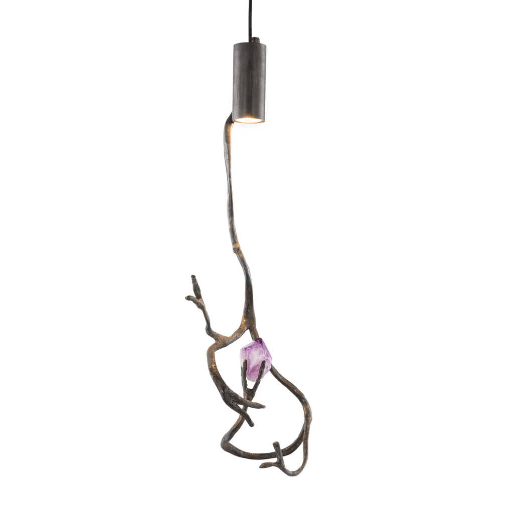 Orpheus Amethyst Hanging Lamp - ARDITI COLLECTION®