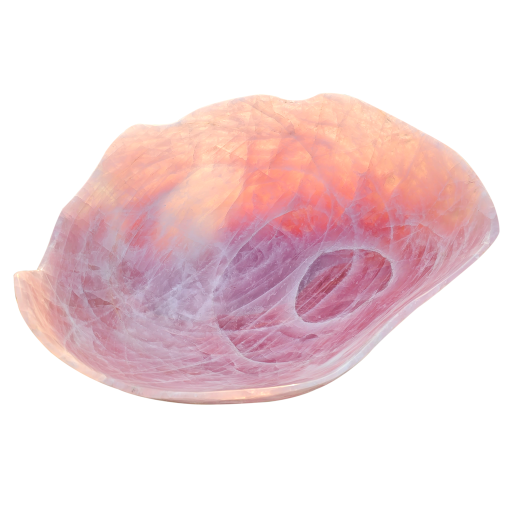 Rose Quartz Semi-Precious Stone Custom Wash Basin - ARDITI COLLECTION®