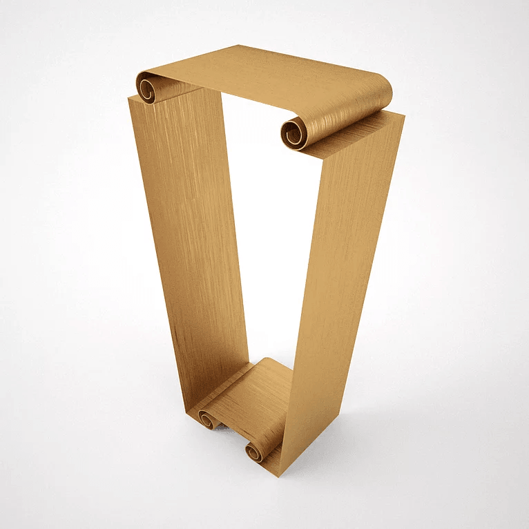Scroll Pedestal - ARDITI COLLECTION®