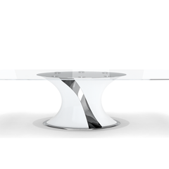 Melanios Glass Dining Table