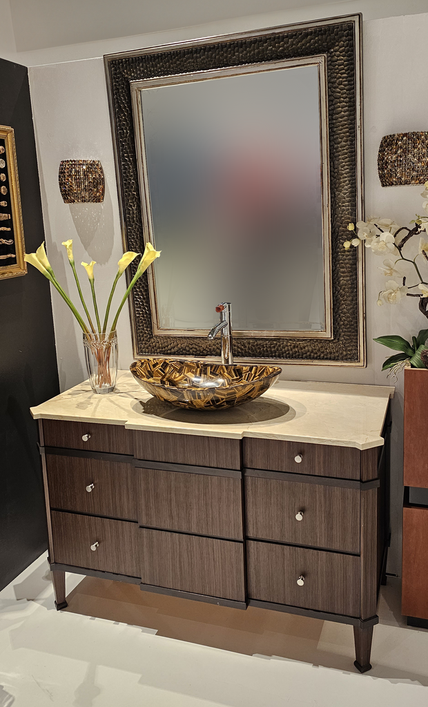 Tigers Eye Semi-Precious Stone Custom Wash Basin - ARDITI COLLECTION®