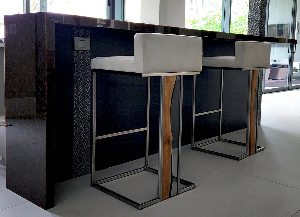 Modern Verona Counter Bar Stool with minimalist design at a stylish counter height