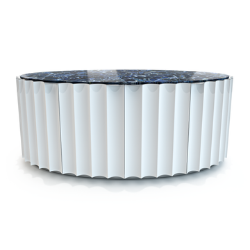 Fluted White Console - ARDITI COLLECTION®