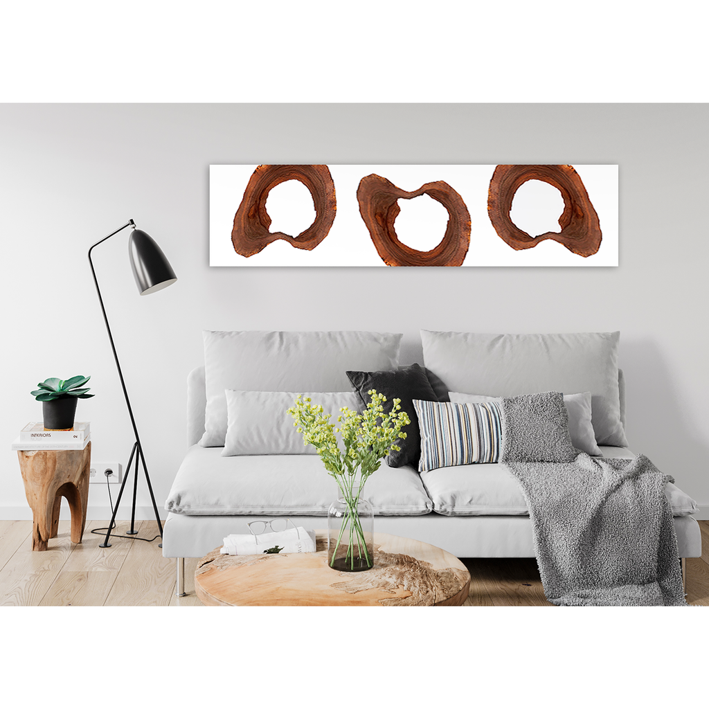 white halia wall art, wall art, modern wall art, white wall art, wood wall art, resin wall art, cornered rectangular wall art