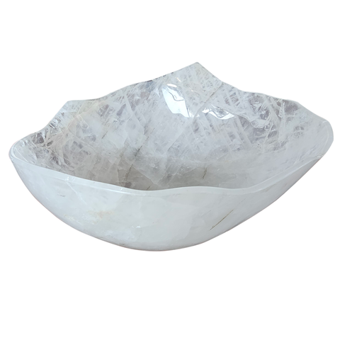 White Quartz Semi-Precious Stone Custom Wash Basin